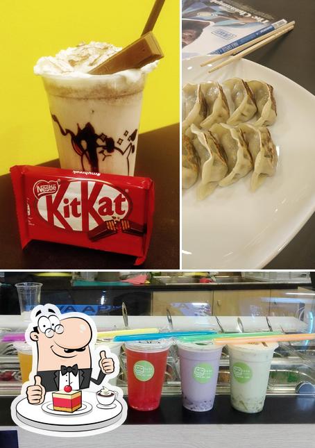 Koko Bubble Tea.cafè offre un'ampia varietà di dolci