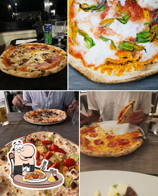 A Ristorante Pizzeria da Tore Al Poetto, puoi prenderti una bella pizza