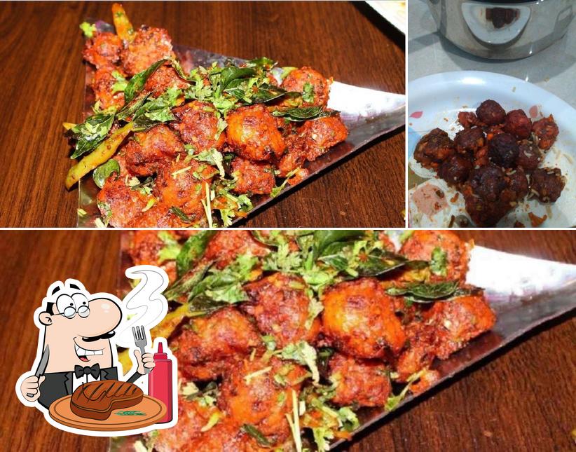 Order meat dishes at Shriji Rasoi