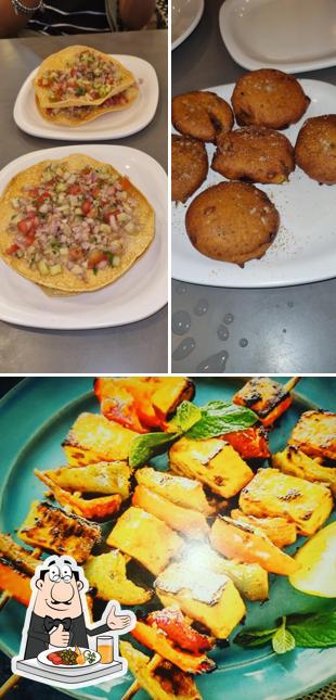 Food at The Great E Punjab AC Family Restaurant