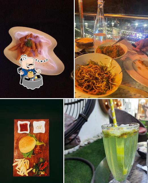 Food at The Que Cafe