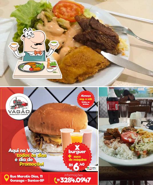 A imagem da comida e bebida a Vagão Restaurante e Cafeteria