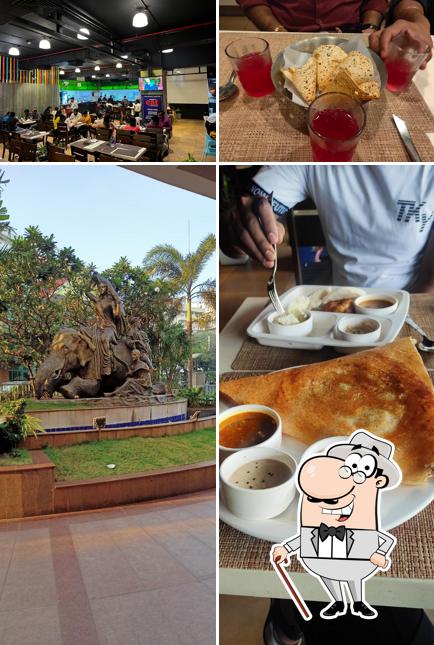 Check out how Varun's Eat Restaurant (Varun Beach Inox) looks outside