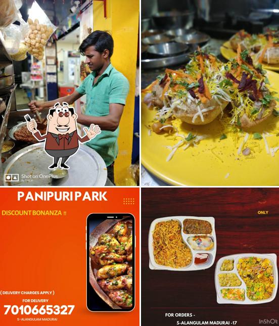Meals at Shawarma spot & Panipuri park
