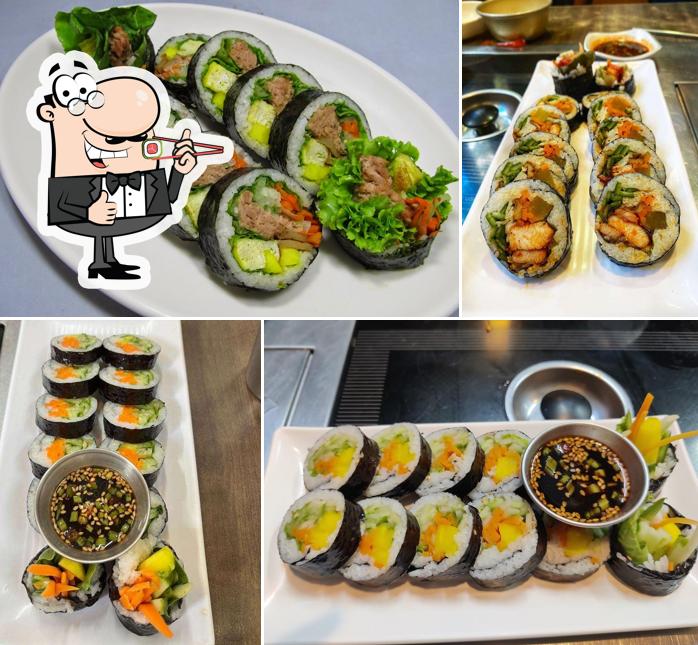 Order different sushi options
