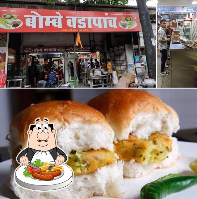 Food at Bombay Vada Pav