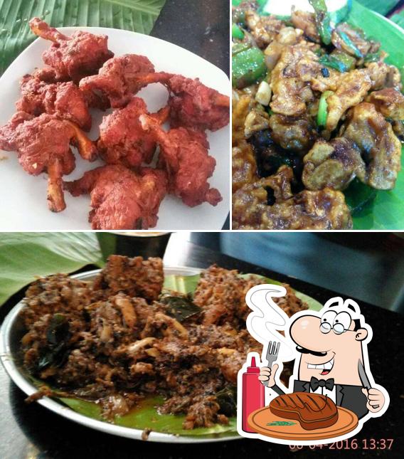 There’s a number of dishes for meat lovers