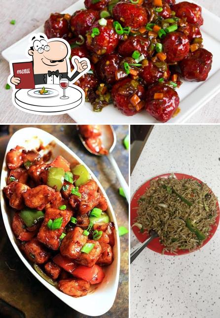 Food at Chamunda Chinese