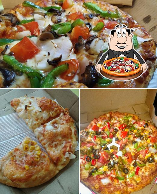 Order various types of pizza
