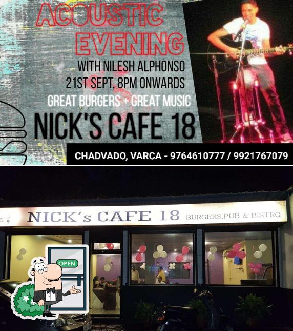 Enjoy the view outside Nick's Cafe 18