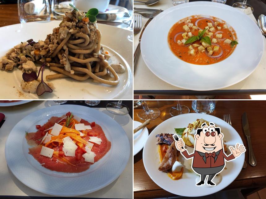 Platti al Osteria di Brolio