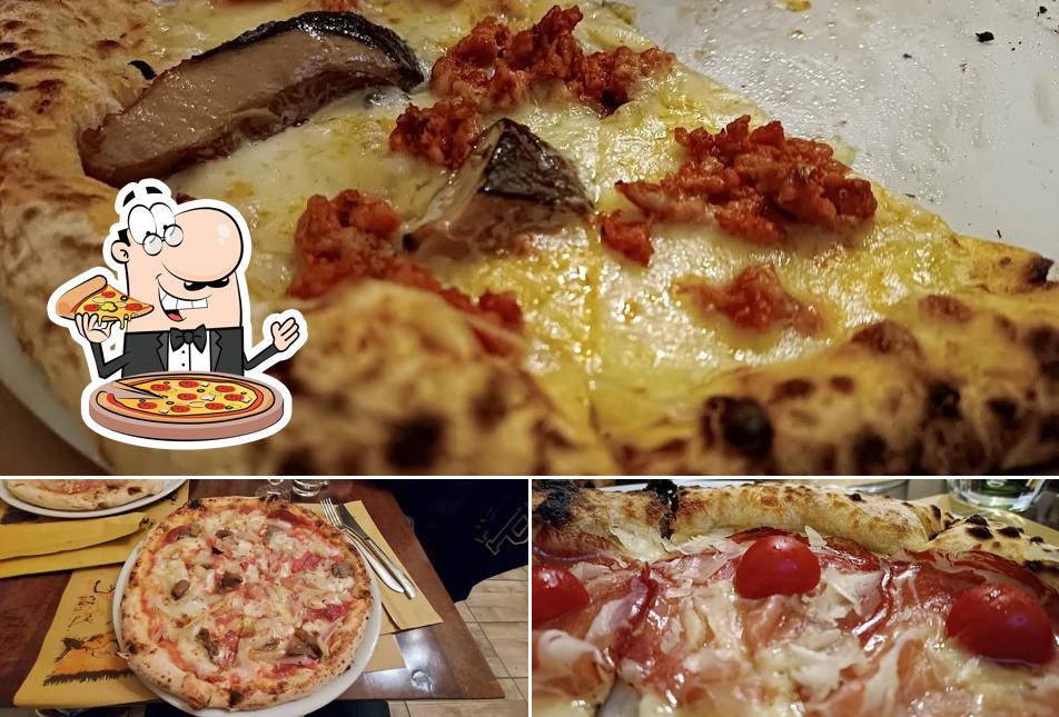 Ordina tra le svariate varianti di pizza