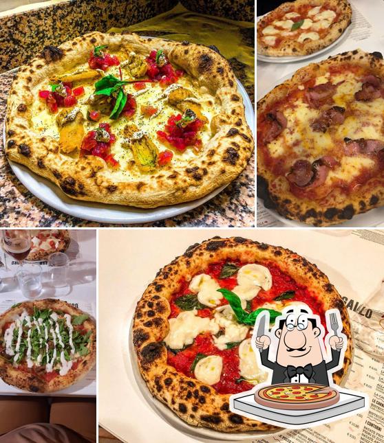 A Il Gallo d'Oro, puoi assaggiare una bella pizza