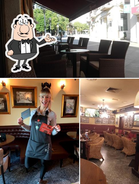 Gli interni di Caffe bar Bombonijera