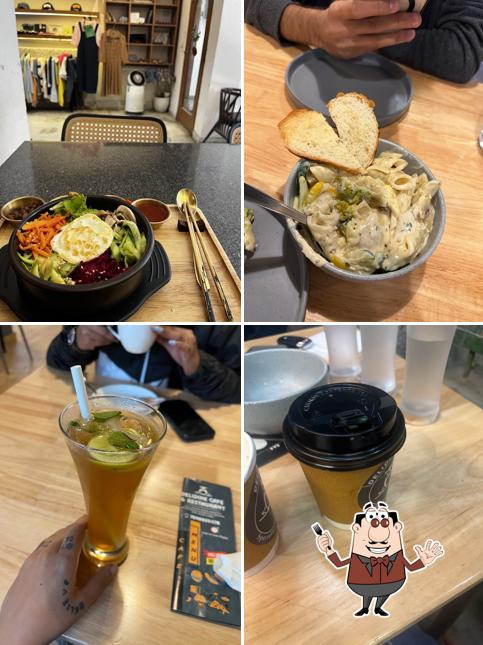 Food at Delidine Cafe