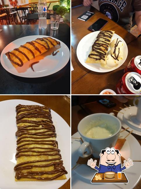 Sopa de moluscos em Edson e Emilia - Pastéis e Salgados - Vila Bastos