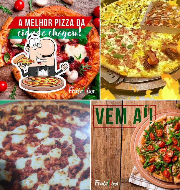 Consiga pizza no Fratellino Pizzaria