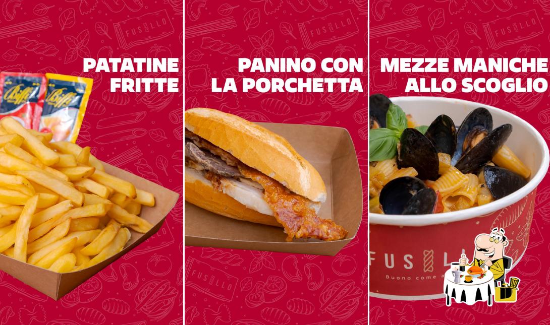 Panino con maiale stirato al Fusillo