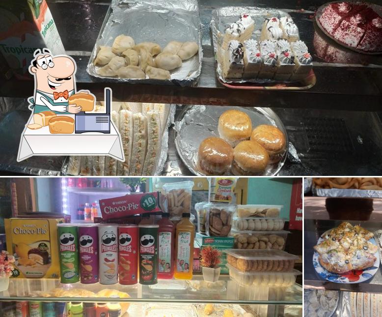 Garlic bread at Krishna Fast Foods