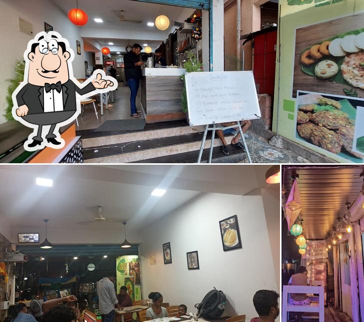 The interior of Mana Andhra ruchullu- Authentic Telugu food