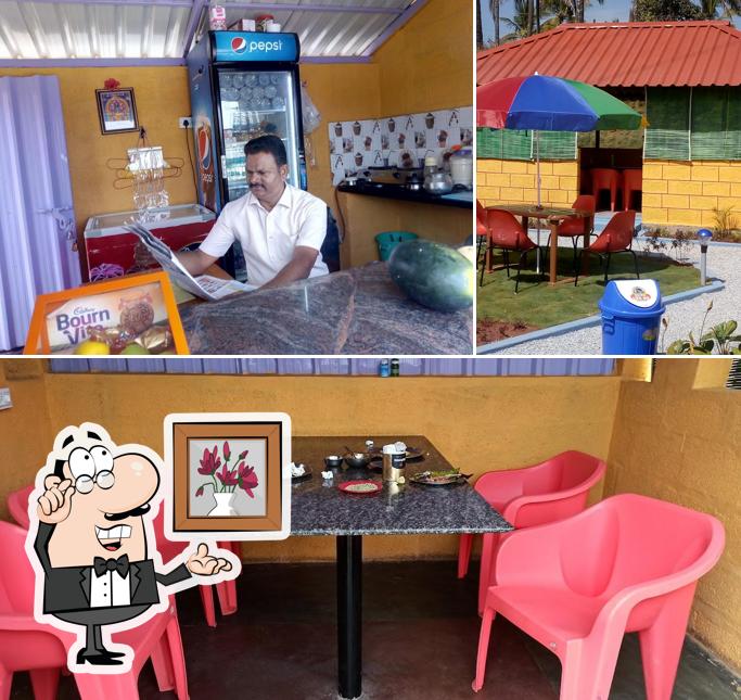 The interior of New Gangothri Dabha