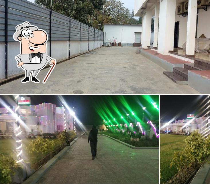 The exterior of Samridhi hotel & Restaurant