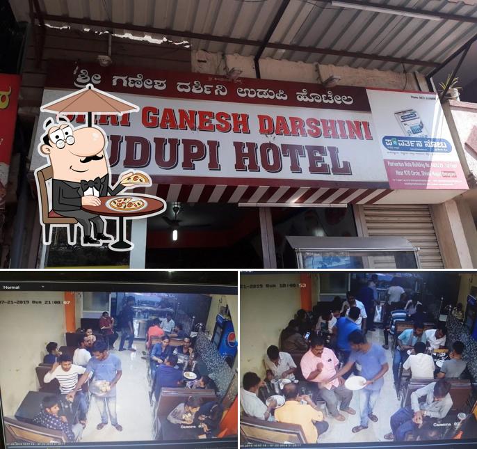 The exterior of Shri Ganesh Darshini