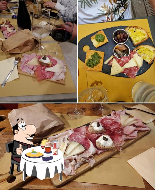 Piatto di formaggi al Taggiou Genova
