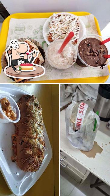 Tinku's serves a range of sweet dishes