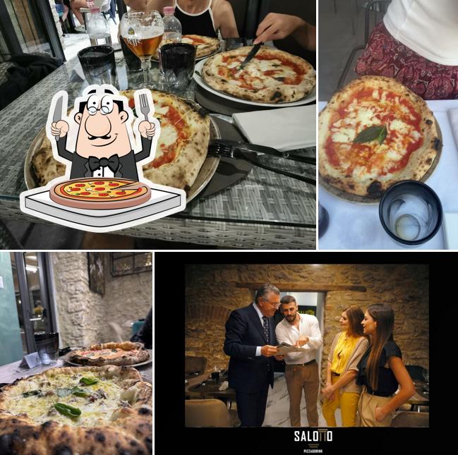 Scegli tra le svariate varianti di pizza