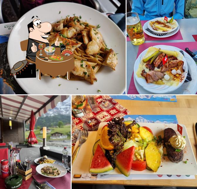 Platti al Restaurant Pizzeria Grund