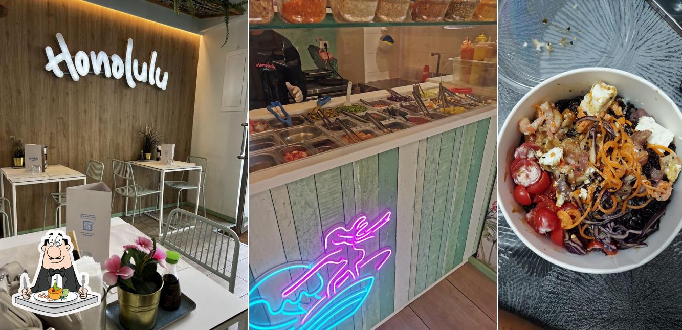 Cibo al Honolulu Poke Catania