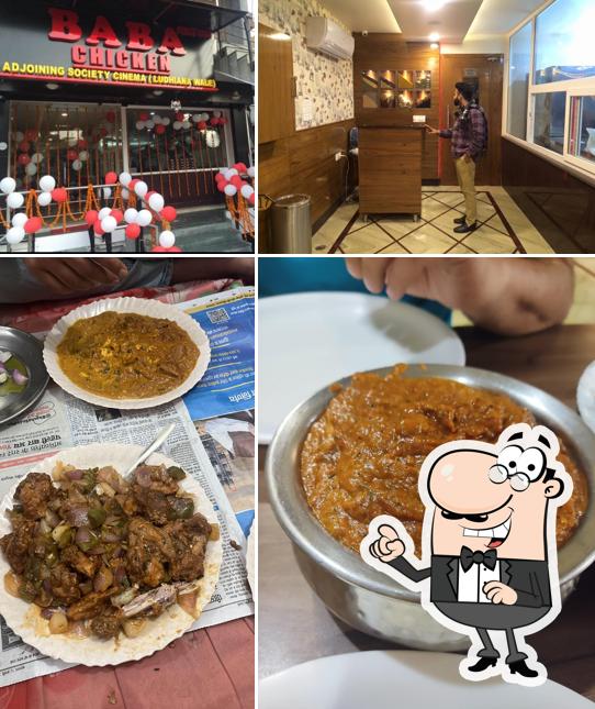 Take a seat at one of the tables at BABA CHICKEN