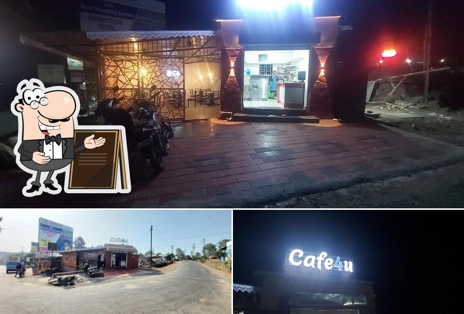 The exterior of Cafe4u