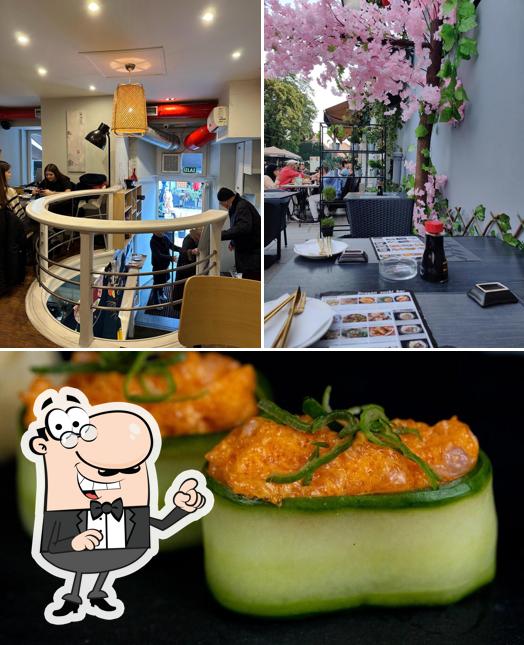 Gli interni di Dragon Sushi Restaurant