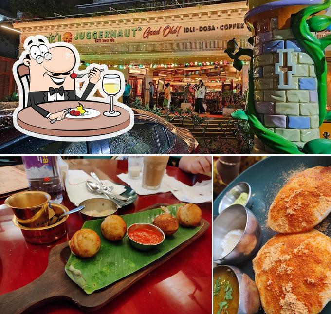 The photo of food and exterior at J U G G E R N A U T, Rajouri Garden