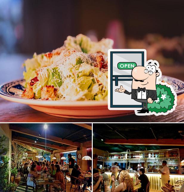 O exterior do Mammo Restaurante