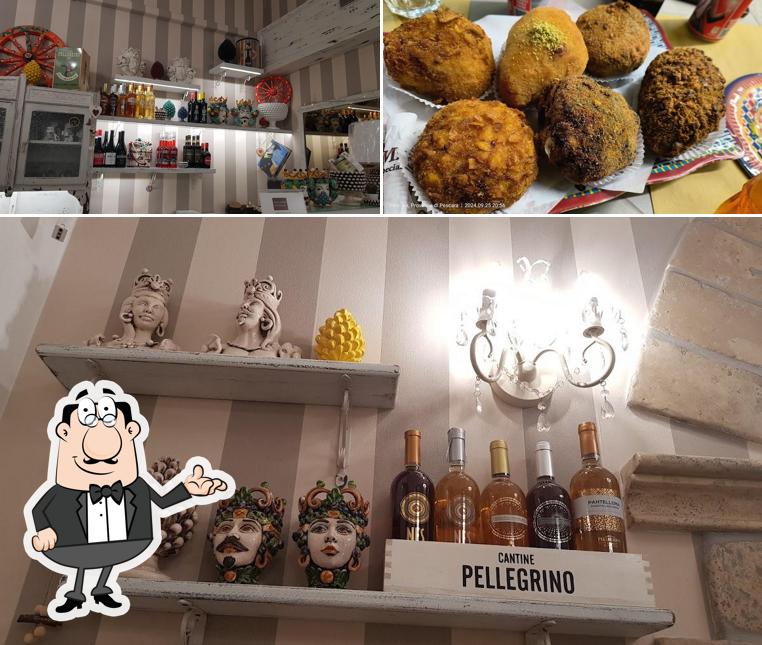 La foto della interni e cibo di Mizzica Specialità Siciliane