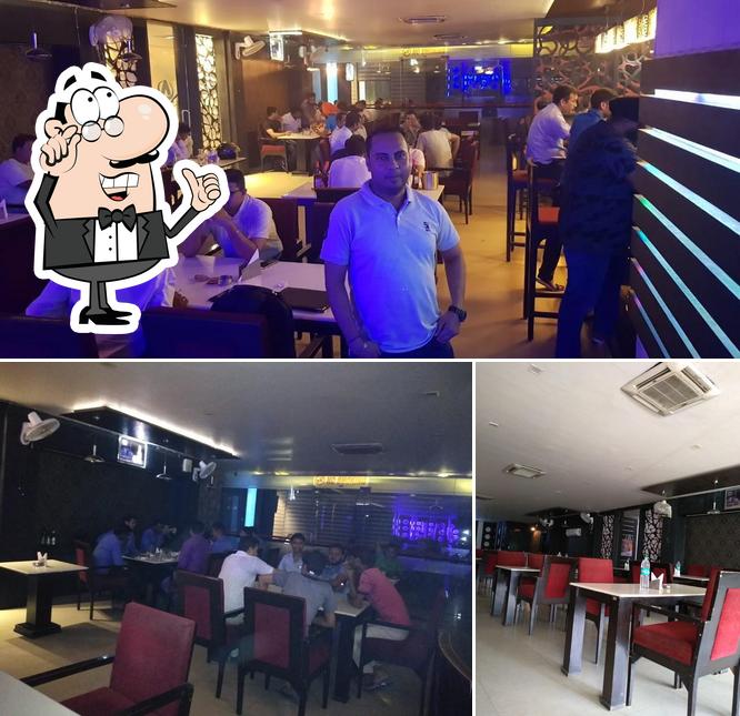 The interior of Ambessy Bar