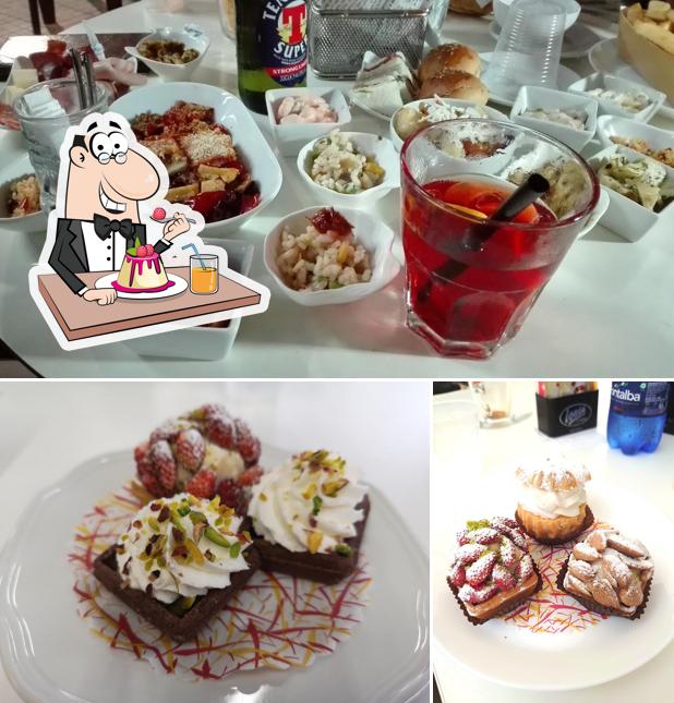 Cafè Rocher offre un'ampia gamma di dessert