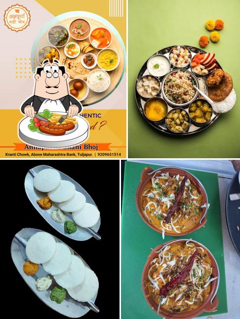 Food at Annapurna Shahi Bhoj