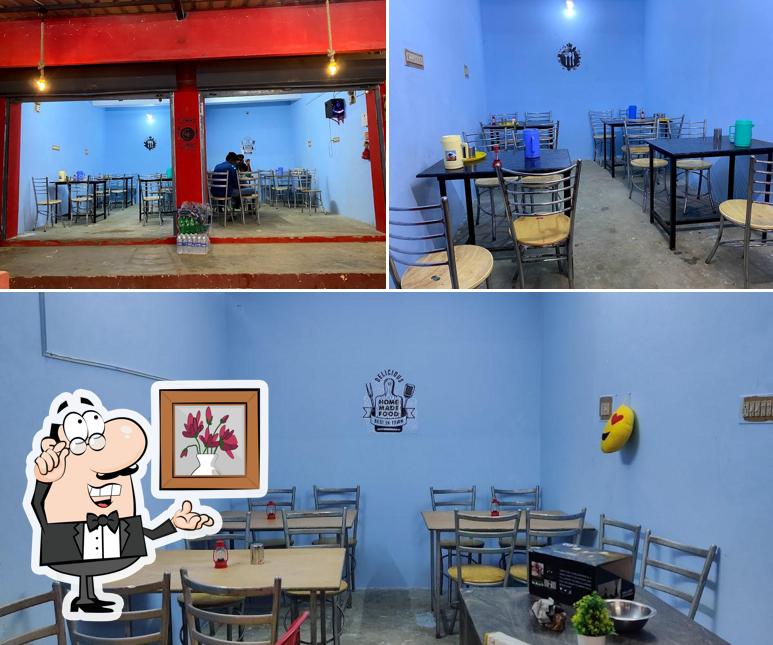 The interior of Bawarchi Biryani Hub