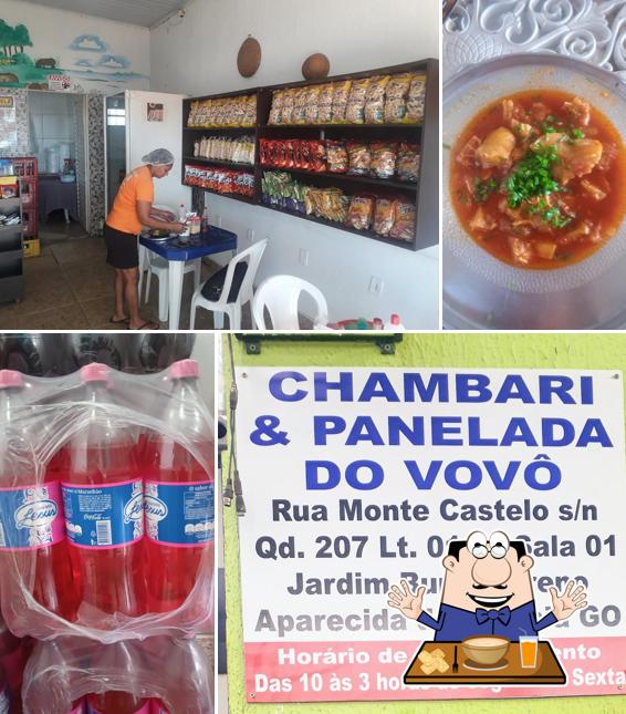 Platos en Chambari & Panelada do Vovô