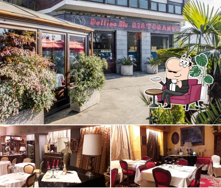 Gli interni di Ristorante Delfino Blu
