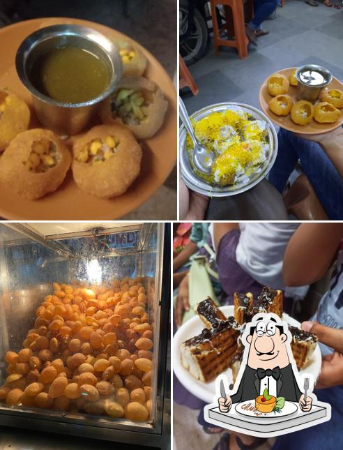 Food at Jai Mata Di Pani Puri Centre