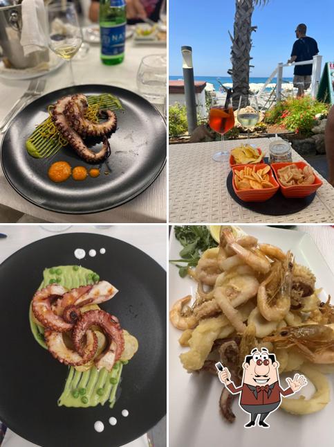 Cibo al La Perla del Tirreno