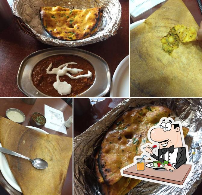 Food at The Doors Restaurant