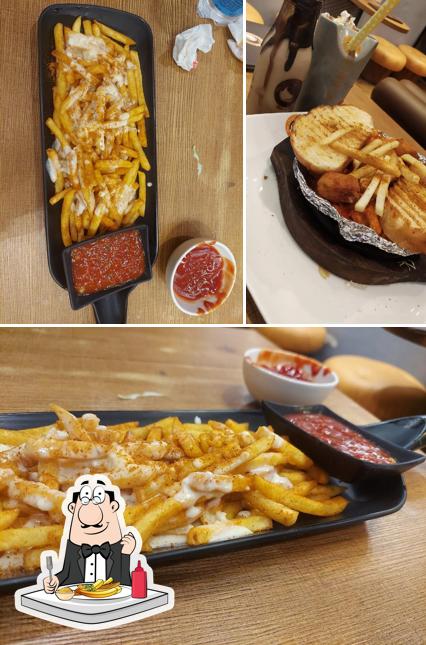 Order French-fried potatoes at the chocolate room