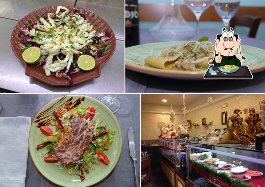 Platti al Trattoria "Don Alfonso" dal 1969 a NAPOLI