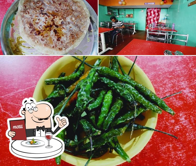The image of food and interior at Basaveshwara Khanavali